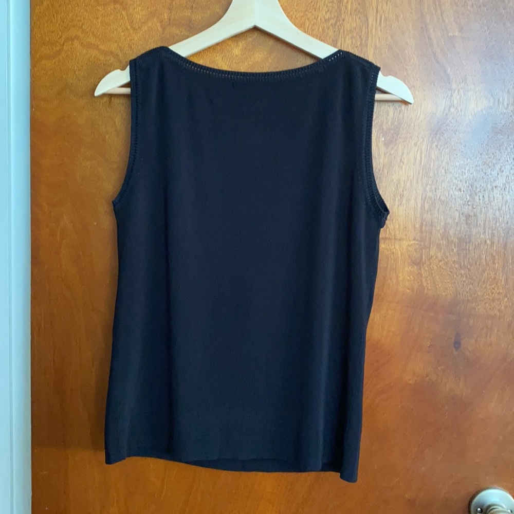 Y2K Sweaterworks 💋Sequin Embellished Knit Tank Top - Picture 4 of 6